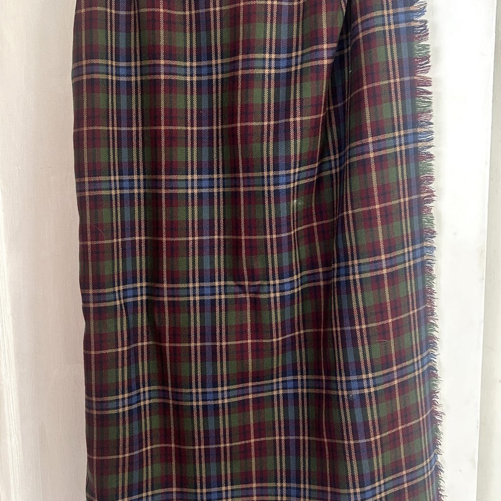 Liz Clairborne Plaid Skirt, Pre-Owned, Sz 14